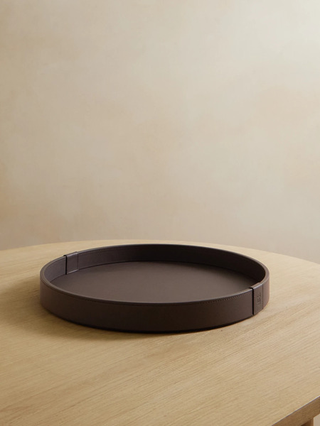  Brunello Cucinelli   Leather Tray   Brown 
