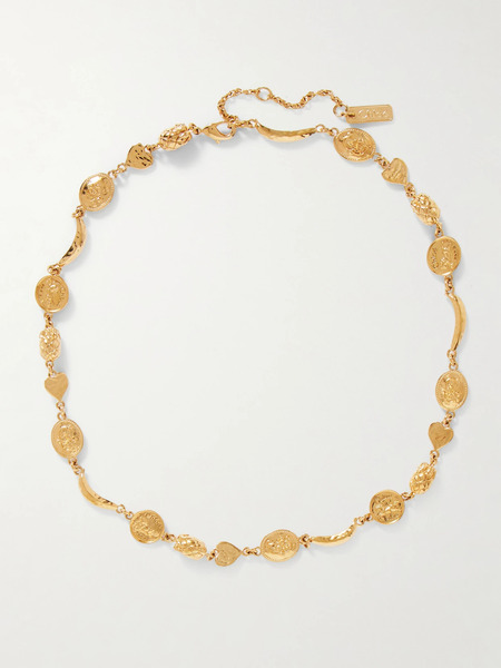  Chloé   Gold Tone Necklace   One Size 