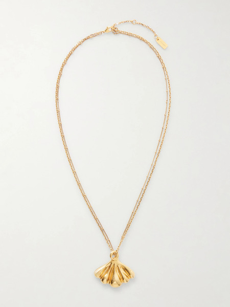  Chloé   Gold Tone Necklace   One Size 