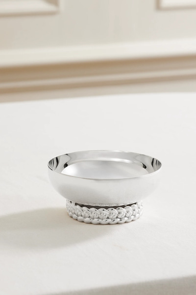  Christofle   Babylone Small Silver Plated Bowl   One Size 