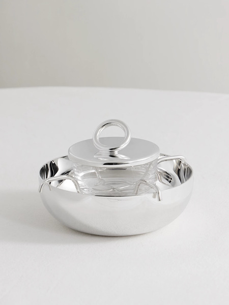  Christofle   Vertigo Silver Plated Caviar Serving Set   One Size 
