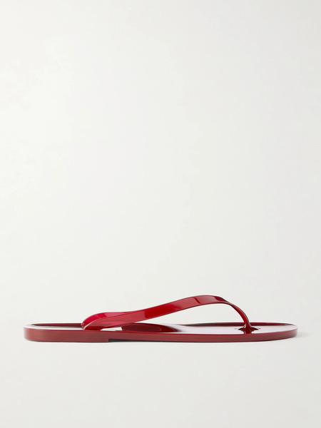  Christopher Esber   Jo Pvc Flip Flops   Red 