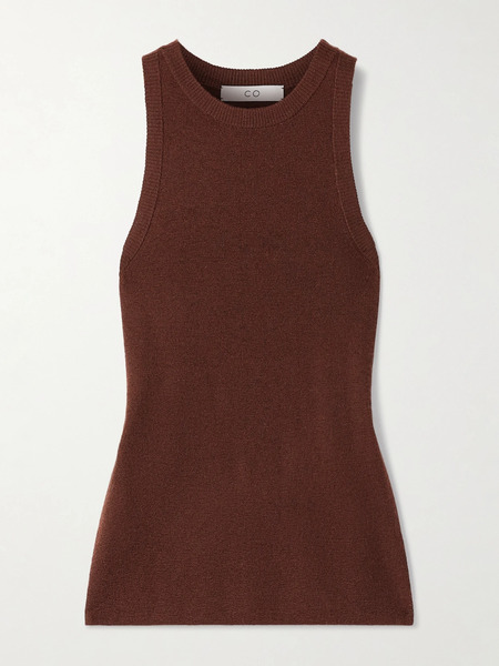  Co   Cashmere Tank   Chocolate 