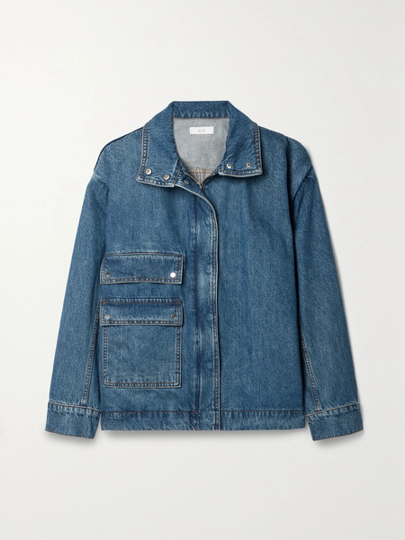  Co   Denim Bomber Jacket   Indigo 