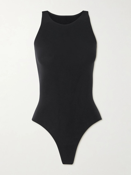  Commando   Ballet Stretch Thong Bodysuit   Black 