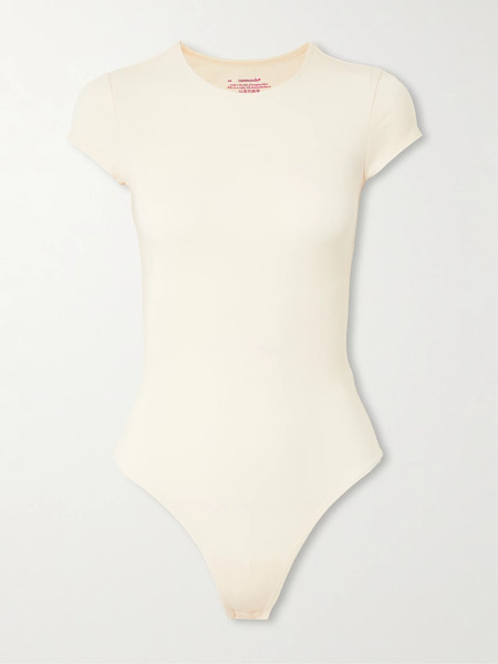  Commando   Butter Luxe Stretch Micro Modal Bodysuit   Ivory 
