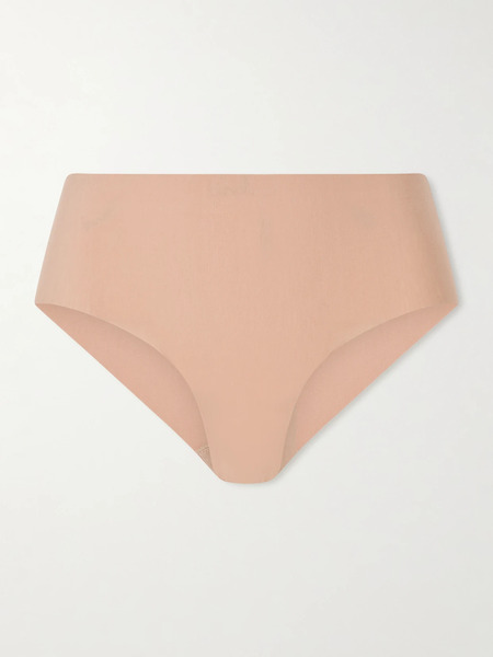  Commando   Butter Set Of Three Stretch Micro Modal Briefs   Beige 