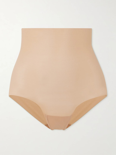  Commando   Featherlight Control Stretch Jersey Briefs   Beige 