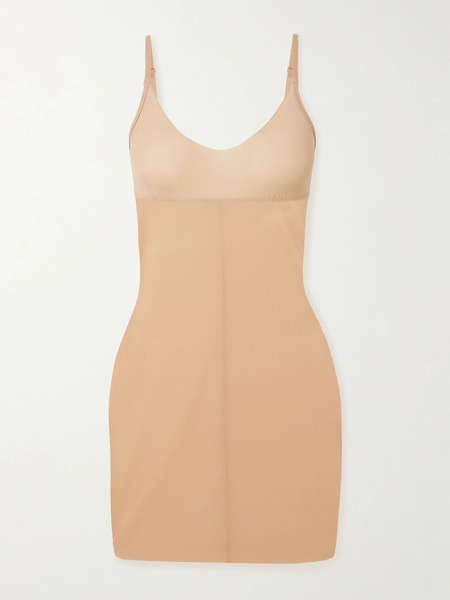  Commando   Featherlight Mesh Slip   Beige 
