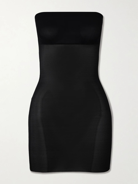  Commando   Featherlight Mesh Slip   Black 