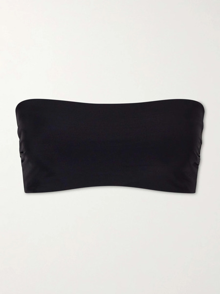  Commando   Lace Trimmed Strapless Bra   Black 