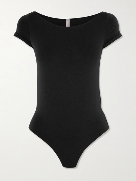  Commando   Prima Ballet Jersey Bodysuit   Black 