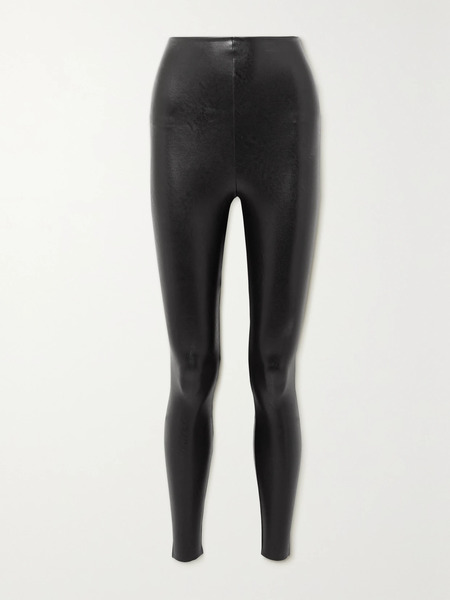  Commando   Stretch Leather Like Leggings   Black 