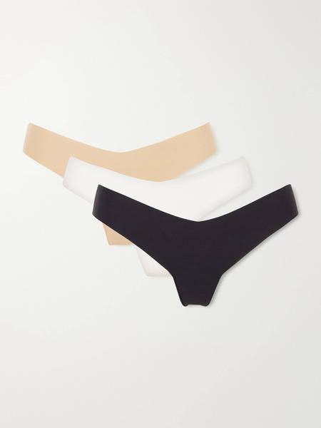  Commando   Three Pack Cotton Blend Thongs   Multi 