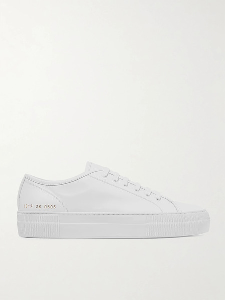  Common Projects   Tournament Leather Sneakers   White 