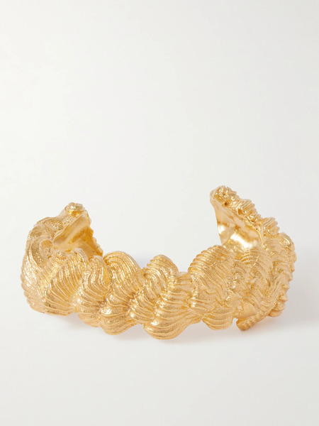  Completedworks   Gold Plated Cuff   M 