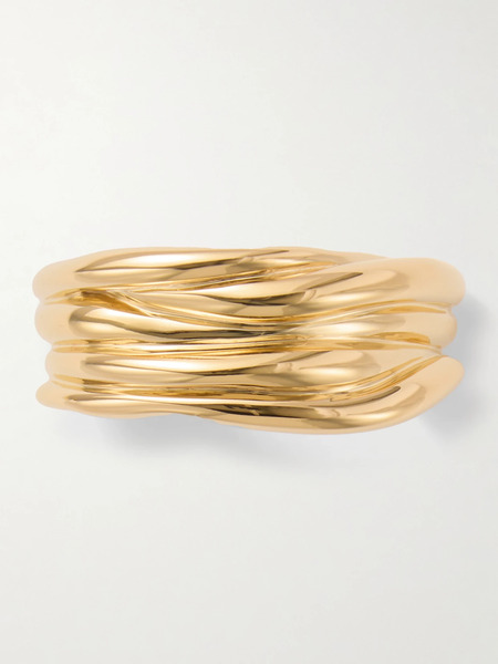  Completedworks   Gold Plated Hair Clip   One Size 