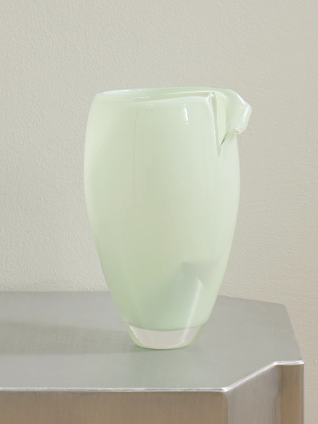  Completedworks   Medium Recycled Glass Vase   Mint 