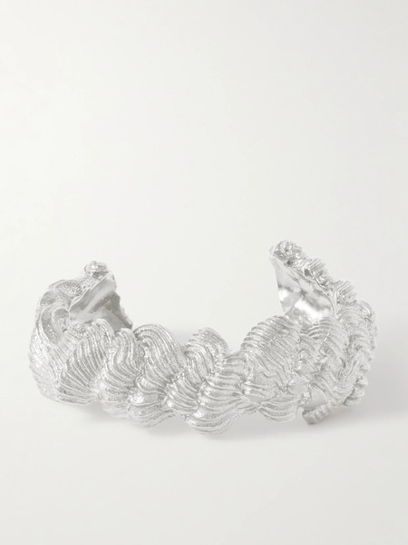  Completedworks   Silver Plated Cuff   S/m 