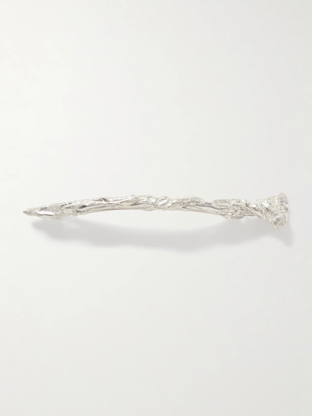  Completedworks   Silver Plated Hair Clip   One Size 