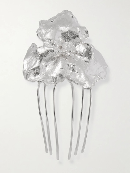  Completedworks   Silver Plated Hair Comb   One Size 