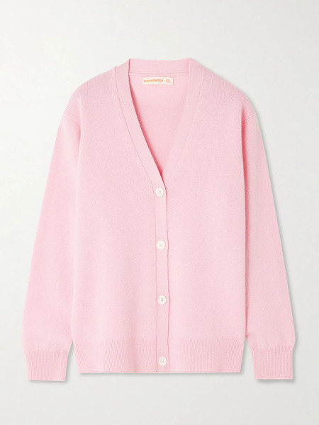  &daughter   Ava Wool Cardigan   Pastel Pink 