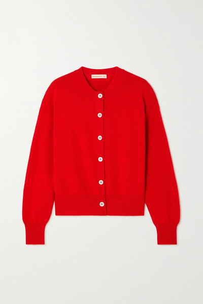  &daughter   + Net Sustain Ada Wool Cardigan   Red 