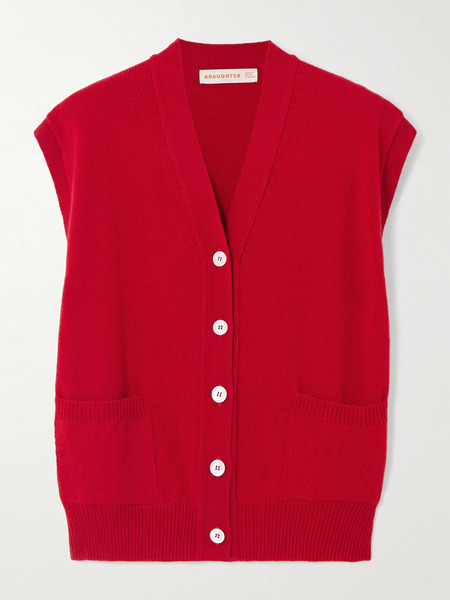  &daughter   Wexford Wool Vest   Red 