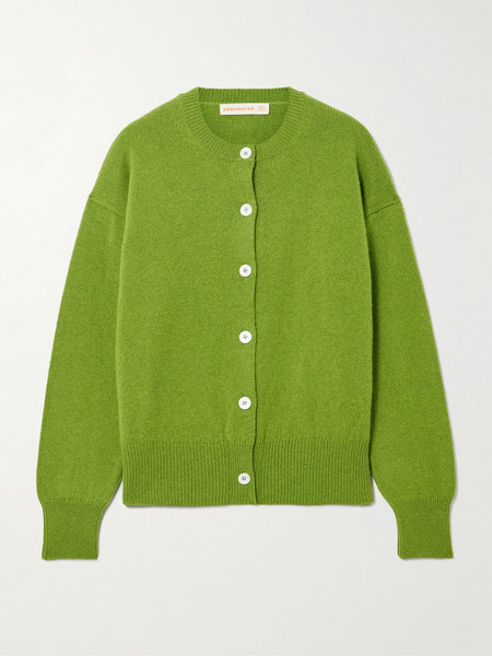  &daughter   Wool Cardigan   Green 