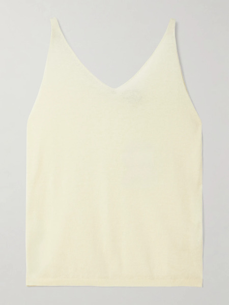  Deiji Studios   Organic Cotton Tank   Off White 