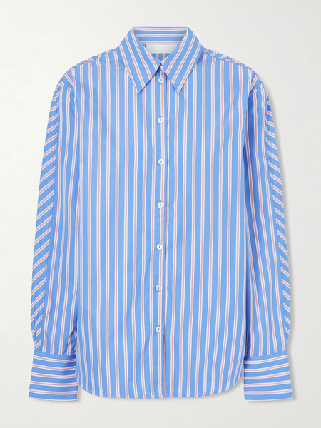  Destree   Gahee Striped Cotton Poplin Shirt   Multi 