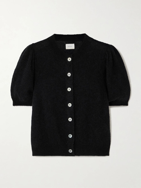  Dôen   Anisa Alpaca Blend Cardigan   Black 