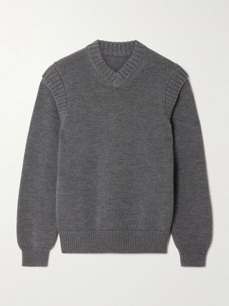  Emilia Wickstead   Merino Wool Sweater   Gray 