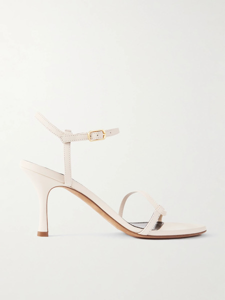 Emme Parsons   Loop Leather Sandals   Ivory 