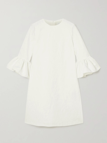  Erdem   Elijah Floral Jacquard Mini Dress   Ivory 