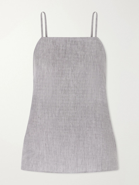  Eres   Gentille Linen Top   Gray 