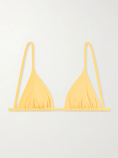  Eres   Les Essentiels Mouna Triangle Bikini Top   Yellow 