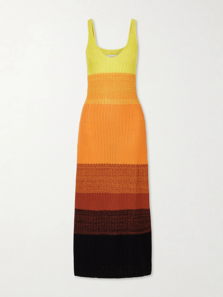  Escvdo   Huaral Cotton Maxi Dress   Multi 