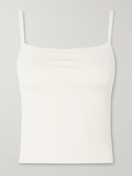  éterne   Stretch Modal Jersey Tank   Off White 