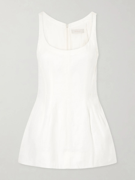  Faithfull   Syna Linen Blouse   White 