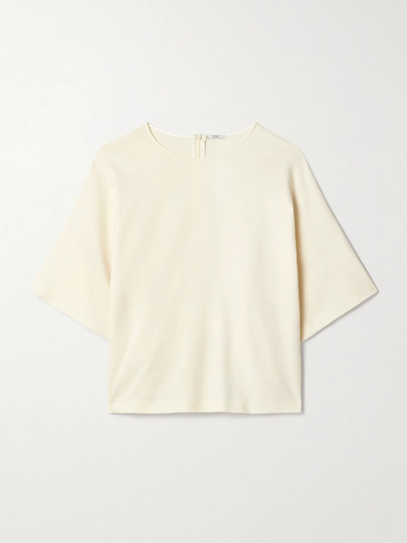  Fforme   Tenley Wool Blend Top   Off White 