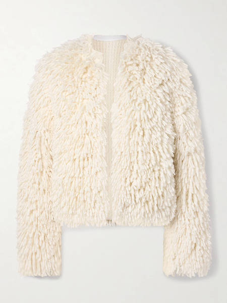 Fforme   Van Merino Wool Blend Jacket   Cream 