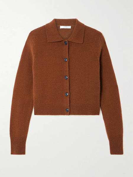  Frame   Cashmere Cardigan   Brown 