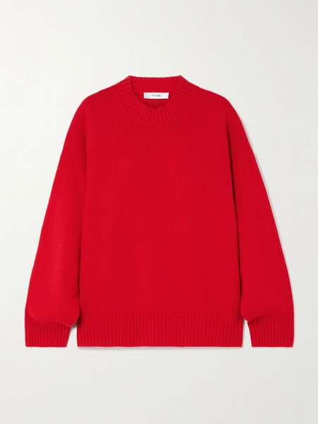  Frame   Cashmere Sweater   Red 