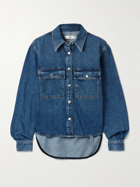  Frame   Denim Shirt   Dark Denim 