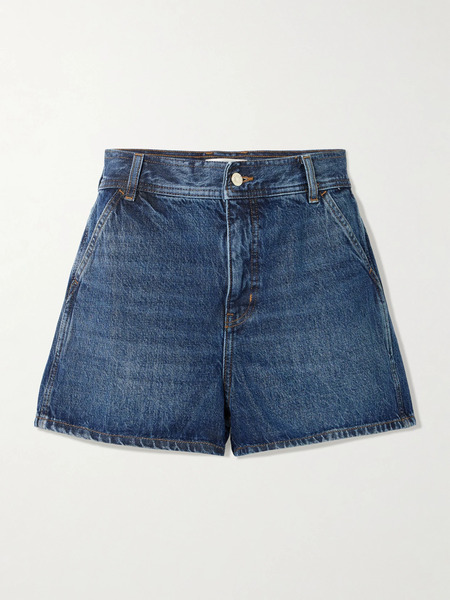  Frame   Dockside Denim Shorts   Mid Denim 