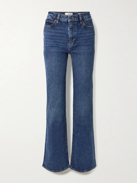  Frame   The Arrow High Rise Flared Jeans   Mid Denim 