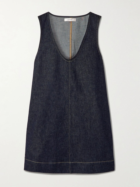  Frame   The Form Denim Mini Dress   Dark Denim 