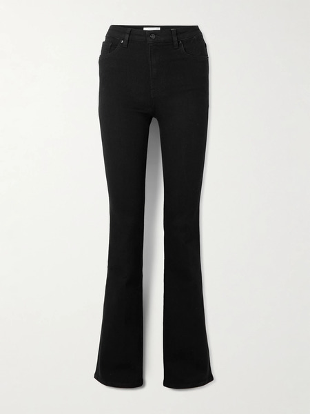  Frame   The Reboot High Rise Bootcut Jeans   Black 