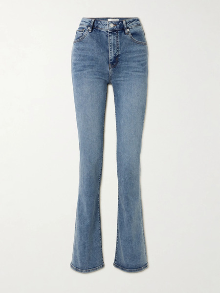  Frame   The Reboot Mid Rise Bootcut Jeans   Mid Denim 